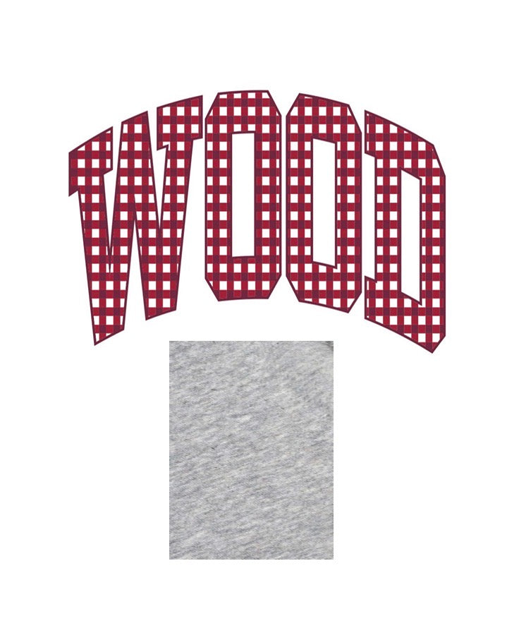 Wide leg appliqué Embrodiered sweatpants